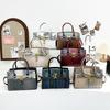 Women's Bag 2025 New European and American Fashion Stone Pattern Personalized Handbag Large Capacity Retro Messenger Tote Bag
