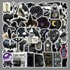 Gothic Dark Witch Stickers: 50 Sheets of Horror Graffiti for Notebooks & Bottles