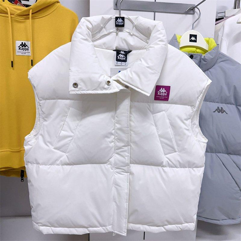 Kappa/Kappa Warm Down Vest Casual Fashion Vest Warm Coat