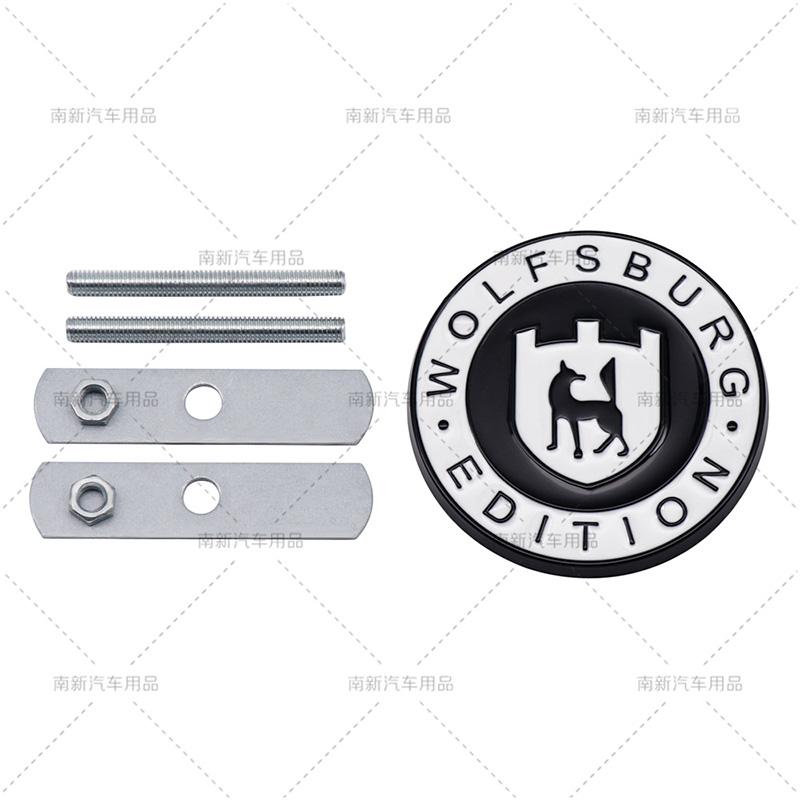 3D Metal Germany Wolfsburg Edition Logo Emblem Car Rear Trunk Sticker Front Grill Badge For VW GTI Golf 2 3 4 5 6 7 MK2 MK3 MK4 AY5