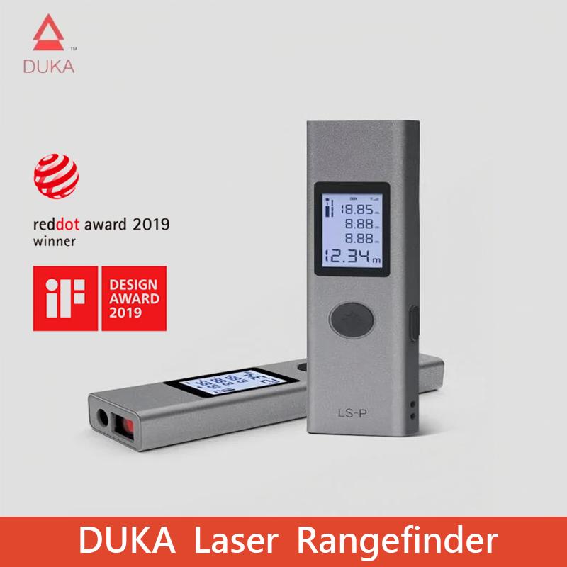 DUKA AtuMan LS-P/LS-1 Laser Rangefinder USB Rechargeable 25m/40m High-precision Portable Distance Measuring Tool
