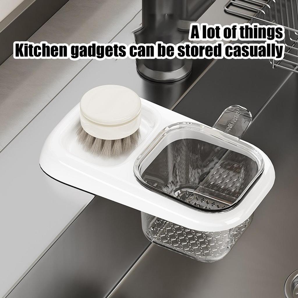 Kitchen Waste Filter, Suction Cup Sink Filter Basket, Kitchen Leftovers Filter Basket, Anti-blocking Drain Basket, Sink Strainer