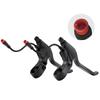 2 Pin Brake Levers for Electric Bicycle Brake Lever Handle Bar Grips 2 Wires Left & Right E-Bike Replacement Parts