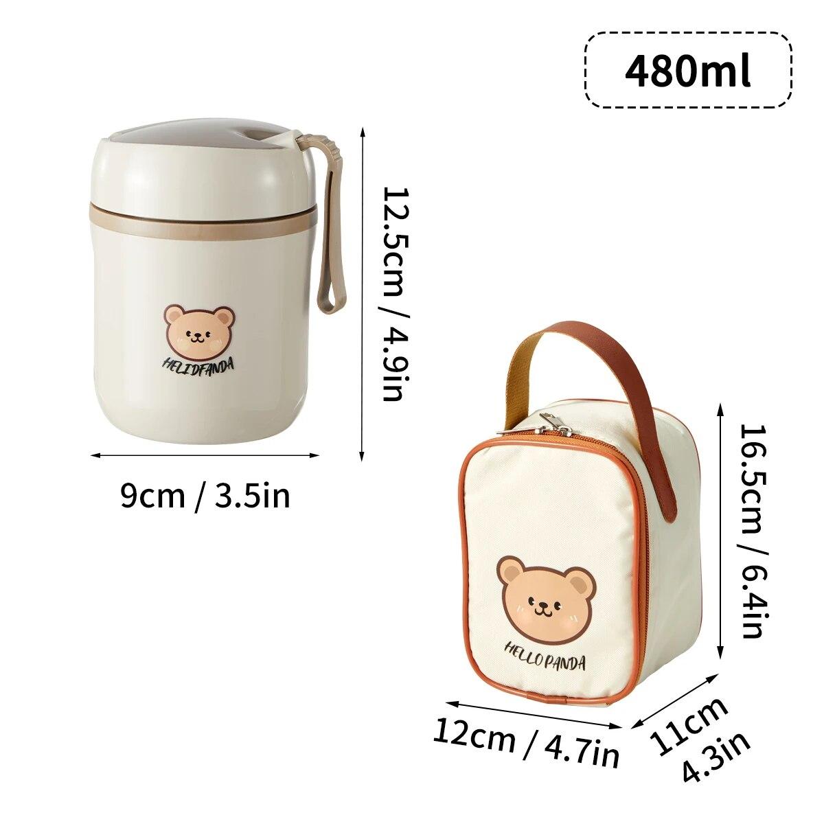 WORTHBUY термобокс для обеда сейф для микроволновой печи контейнер для еды из нержавеющей стали 188 для детей и взрослых герметичный контейнер для обеда банка для еды 480ml 1580₽