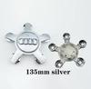 4pcs 2sdwp Wheel Center Cap Hub Covers 60mm-135mm Car Styling Badge Auto Accessories Compatible with A3 A4 A5 A6 A7 S4 Q7 Q3 sdwp2