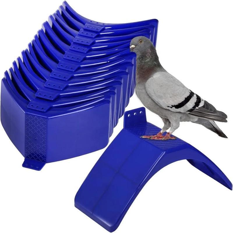 Lightweight Pigeon Perch Durable Portable Standing Holder Weatherproof Birdcage Accessory for Balcony Bird Loft