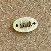 Elliptical Tag Button Collection Diy Sewing Accories Handmade Jewelry Decorative Buttons Clothing Jewelry Accessories