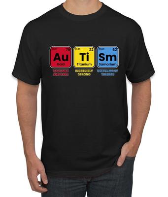 Autism Elements Periodic TableValuable Rare Strong Men's T- Shirt