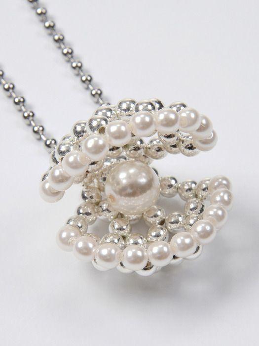 

Eireve BEADED SEASHELL BAGCHARM (METAL) Metal