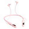 Fones de Ouvido BT-8 Bluetooth Sem Fio para Esportes com Neckband, Slot para Cartão, Bateria Grande, Display Digital e Recurso de Cancelamento de Ruído.