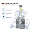 Muxall H15 H4 H7 H11 H1 H3 LED Bulb 80W 8000LM/set Car Headlight  High Beam Lamp Canbus Error Free For Golf MLK 12V Fog Light