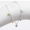Women's Daily Accessory Sari Heart Epoch Dangle Bracelet