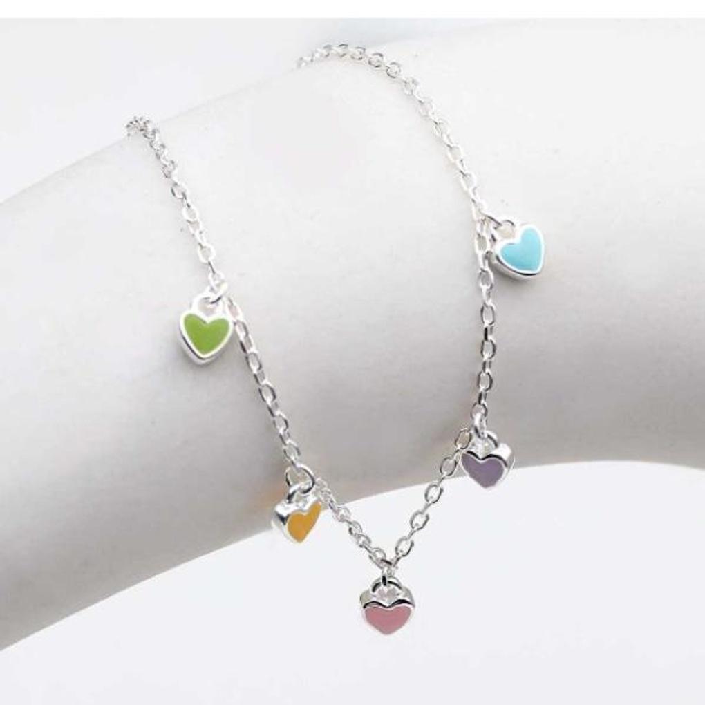 Women's Daily Accessory Sari Heart Epoch Dangle Bracelet