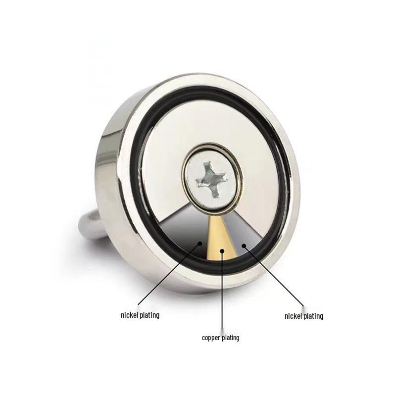 Heavy-Duty Salvage Magnet: Strong Suction Deep Sea Magnetic Ring
