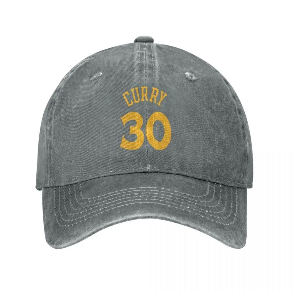 2025 Summer Steph Curry Jersey Baseball Cap For Unisex Men Vintage Trucker Hat Fitted Retro Sunshade Outdoor Sun Baseball Caps