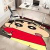 1pc Crayon Shin-chan Print Area Rug - Soft, Washable Non-Slip Indoor Mat, Living Room, Home Office Decorative Rug,Office Decorative