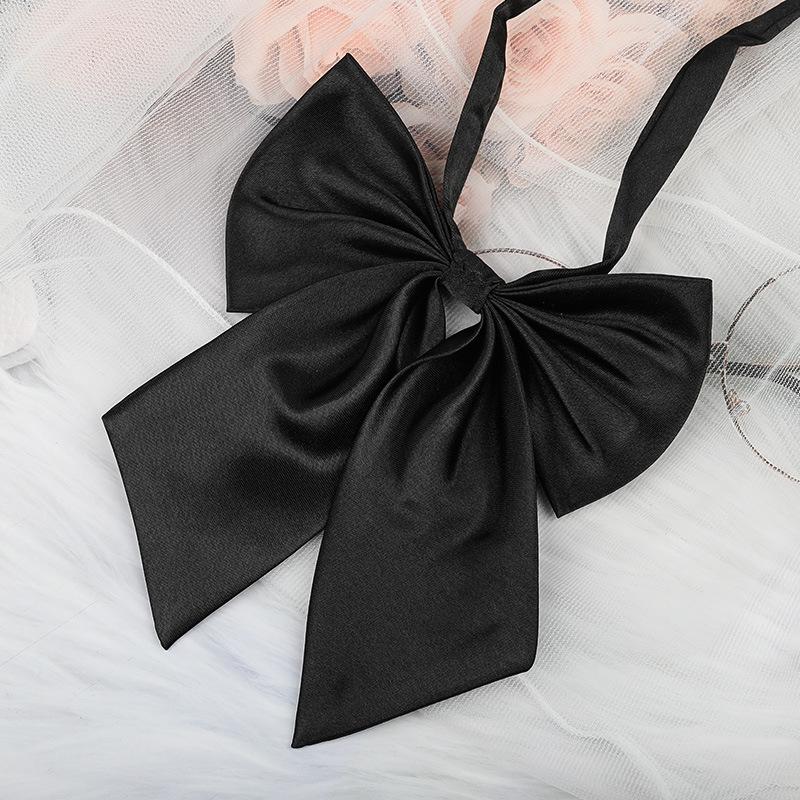 Jk Japanese Plaid Korean Version Of Collar Flower Graduate Female Collar Flower College Wind Streamer Jk Bow Shirt Accessories Sailor Suit