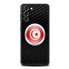 Tunisia Flag Phone Case For Samsung Galaxy S26 Ultra S25 Plus S24 FE S23 S22 5G S21 S20 Cover Black Soft