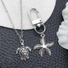 20-100pcs Ocean Zinc Alloy Pendants DIY Handmade Jewelry Accessories Sea Star Conch Turtle Jewelry Pendant Material Package