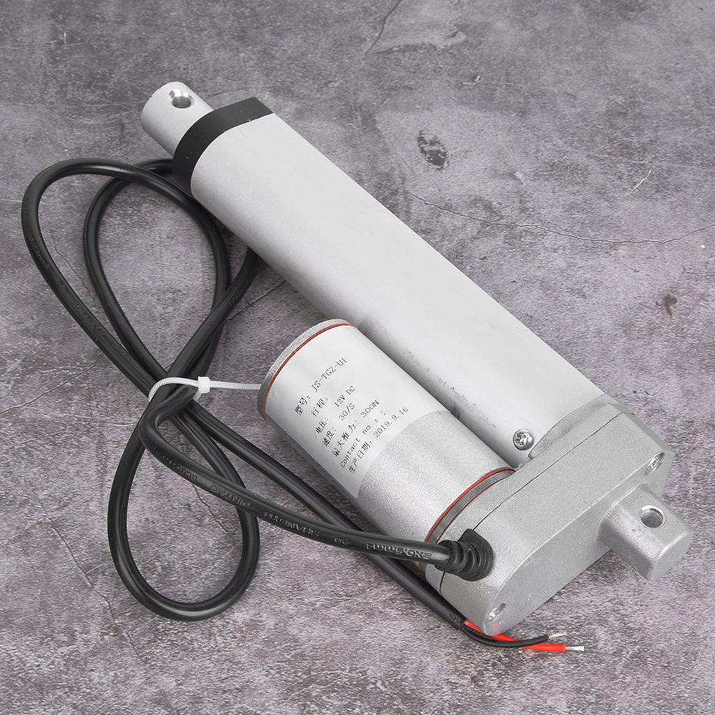 JS TGZ U1 Electric Linear Actuator DC Motor Multi Function Actuator 30mm S 300N 12VDC IP45(50mm )