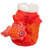 Pet Winter Coat Small Medium Dogs Cats Chinese Style Tang Suit Vest Cotton Warm Outfit