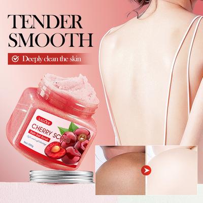 SADOER Cherry Exfoliating Clarifying Scrub Cleansing Body Scrub
