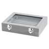 Velvet Jewelry Storage Box with Lid – Large Capacity for Rings, Earrings, Necklaces, Dustproof Display.