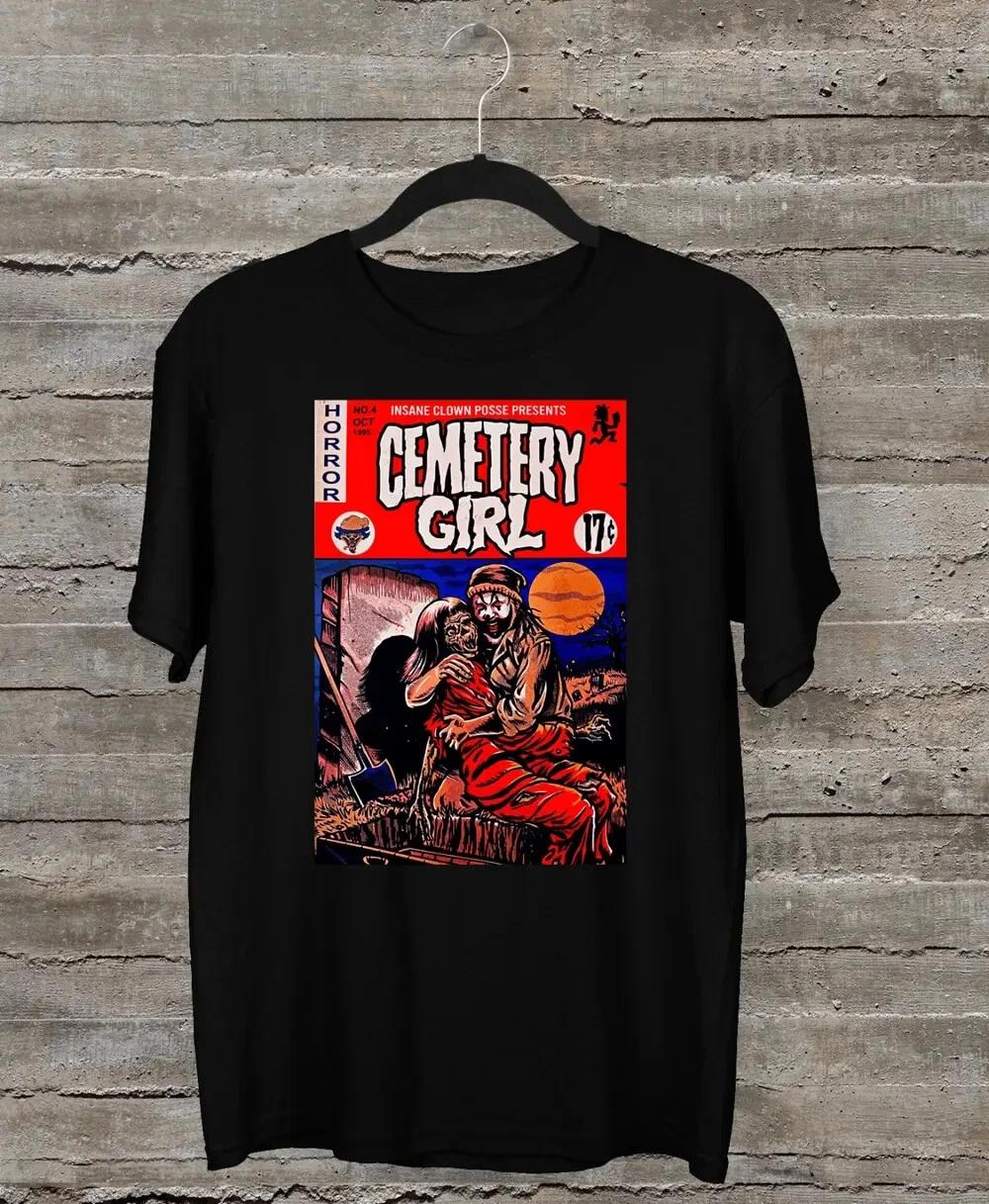 

Insane Clown Posse Poster 100% Cotton T-shirt Mens Tees Top Black Cotton Unisex S to 5Xl band short sleeve S