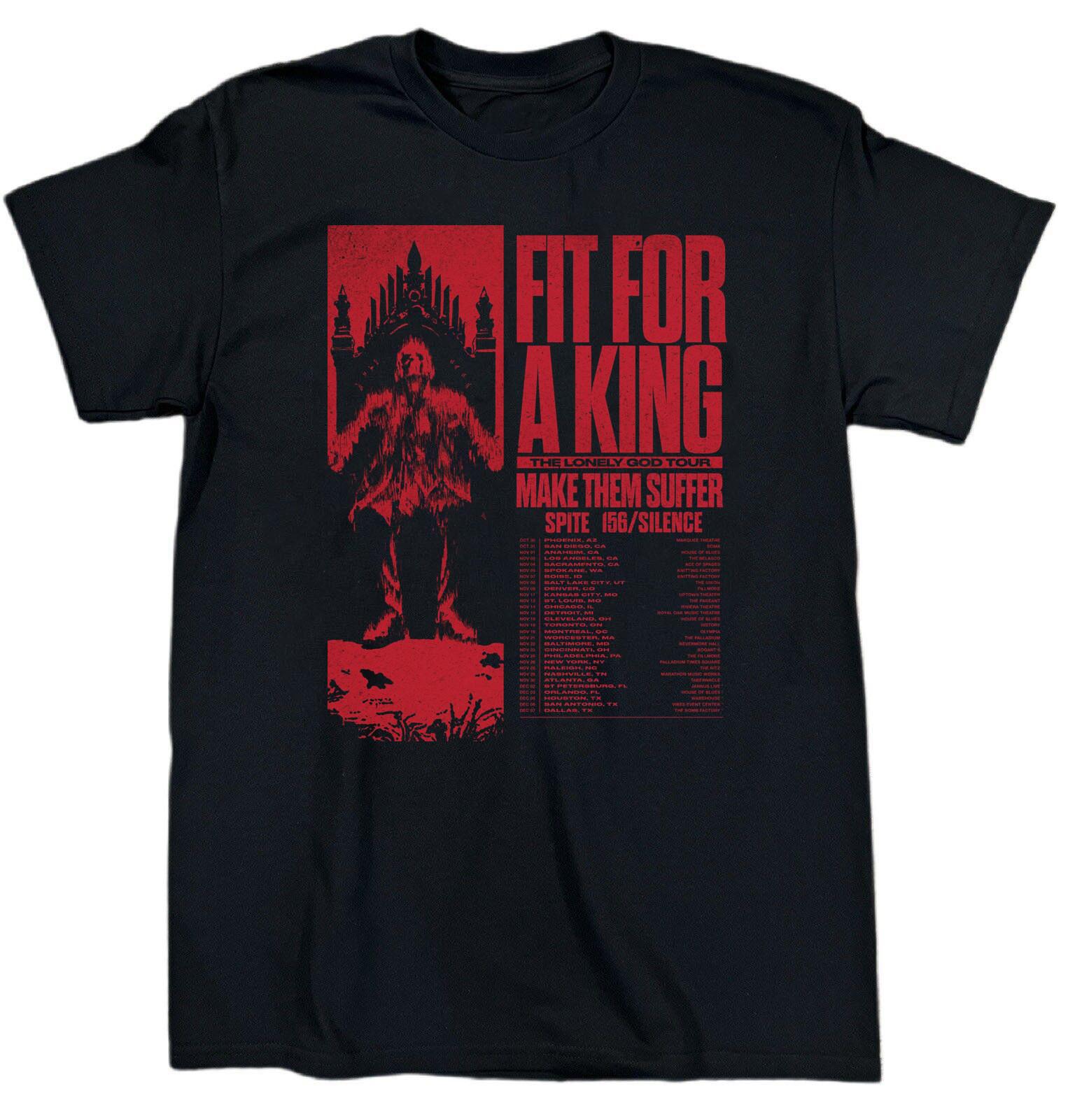 New Make Them Suffer Band Tour Music Cotton T Shirt For Fans UR477 L