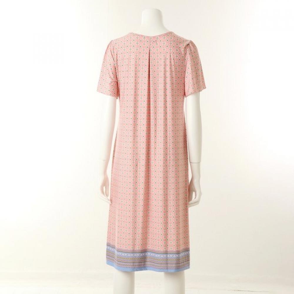 Venus Ethnic Border Homewear Dress Vev3927l