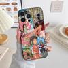 Anime S-spirited A-away Phone Case Black Silicone Soft Shell For IPhone 17 16 15 14 13 12 11 Air Pro Max Plus Hot Sale