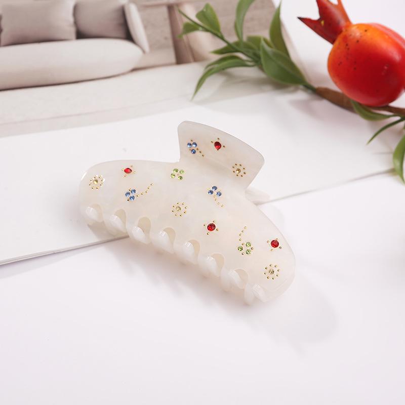 

Французская элегантность заколка для волос со стразами: Переливающаяся заколка для универсальных причесок