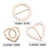 Fashion Clothing Corner Buckle Scarf Buckle Waist Buckle Accessories Tightening T-shirt Fi M3V7