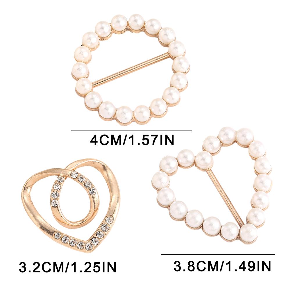 Fashion Clothing Corner Buckle Scarf Buckle Waist Buckle Accessories Tightening T-shirt Fi M3V7