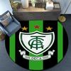 America Futebol Clube Round Rug for Livingroom,Bedroom, Palyroom, Chair Rug, Area rug, Circle Carpet, Large Size Fan Christmas gift