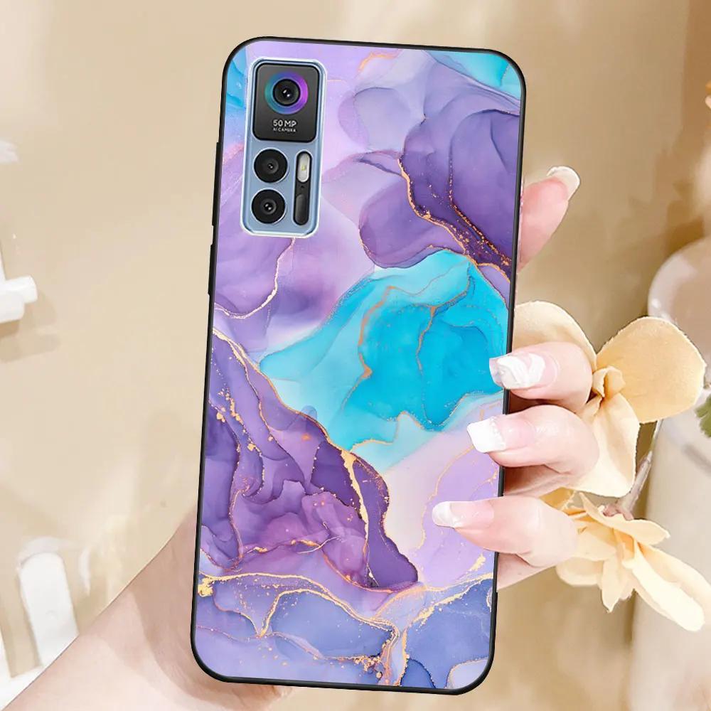 

Case For TCL 30 5G Coque TCL 30 Plus TPU Soft Silicone Fashion Phone Funda For TCL 30 Plus Back Cover Case Luxury Capa Bumper TCL 30 5G
