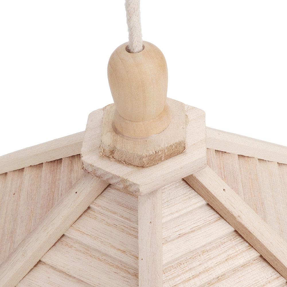 Outdoor Durable Wooden Plastic Hanging Transparent Bird Feeder House Food Case Pet Supplies