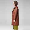 Dericlub Damen-Trenchcoat aus 100 % echtem Leder