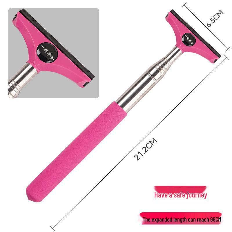 Retractable Rainproof Rearview Mirror Wiper: Anti-Fog and Water Removal Artifact