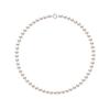 Collier - PEARLS & COLORS - Pearls & Colors - Perles d’Akoya 6.5–7 mm - 63 perles - Or blanc 18 ct