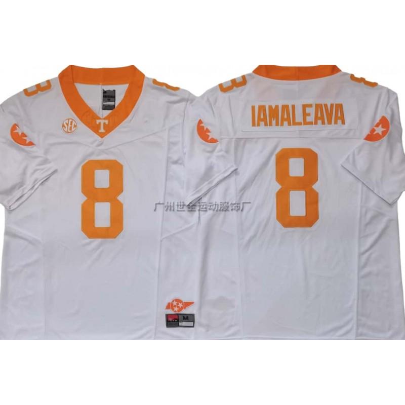 Tennessee Volunteers College Football Jersey Retro Style Embroidered Practice Uniform Men