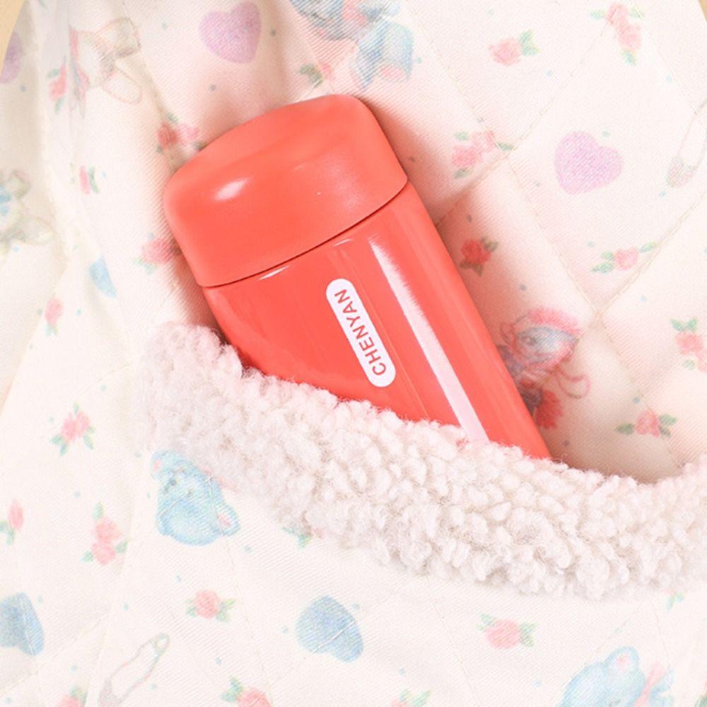 Insulated Pocket Thermos Cup 150ml/200ml Thermal Water Bottle Stainless Steel Thermos Cup  Female