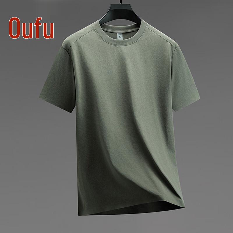 

Men s Round Neck Solid Short Sleeve T-shirt L
