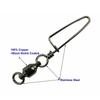 Fishing Accessories High Rolling Swivel Connector Ball Bearing Coastlock Snap Fishing Swivels