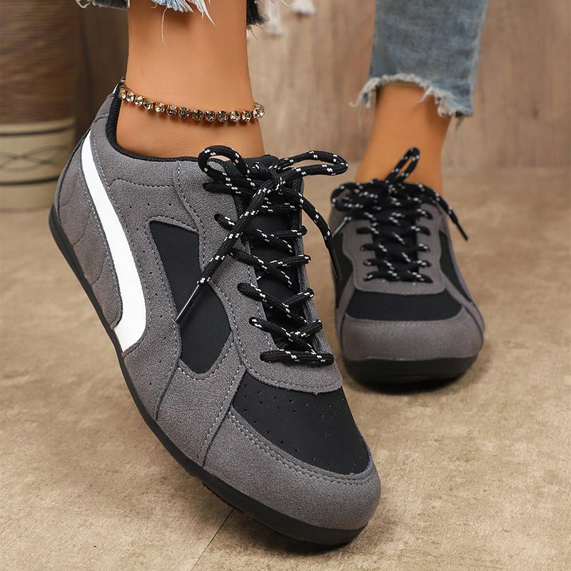 

Повседневные белые кроссовки на мягкой подошве для женщин 2025 весенне-осенняя мода Нескользящие беговые кроссовки Женские легкие плоские спортивные туфли 43 чёрный