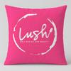 Street llLusH Cushion Cover Short Plush Cushion Cover Double Sided Print Washable Sofa Pillowcase Home Decor Gift