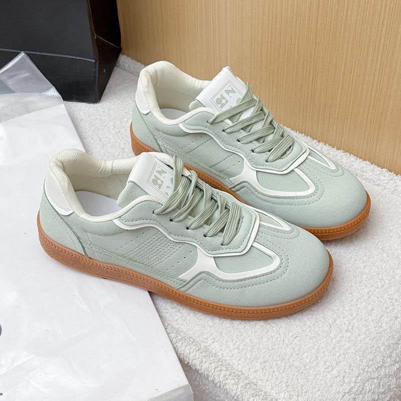 Flat-bottomed Summer Breathable Little White Shoes Women's 2025 New Versatile Sports Original Niche Korean Casual Board Shoes