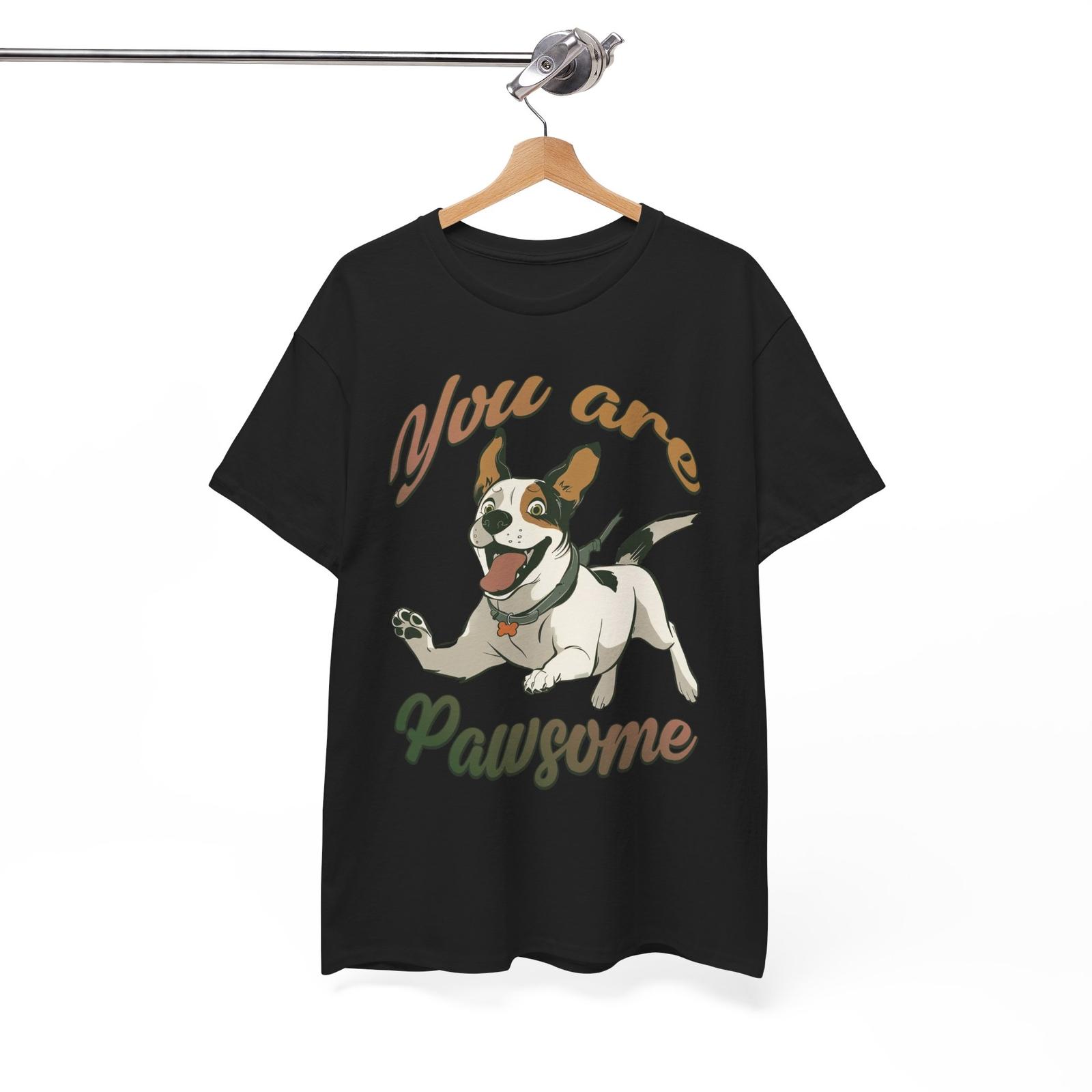 Футболка You are Pawsome - Умная остроумная футболка для любителей каламбуров M