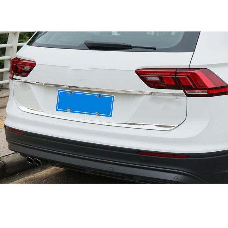 For Volkswagen VW Tiguan L   2024 Stainless Steel Trunk Tailgate Trim Stick Car Styling Accessories Exterior Decoration