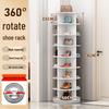 Multi-Layer Rotating Display Rack for Bags, Books, and Shoes